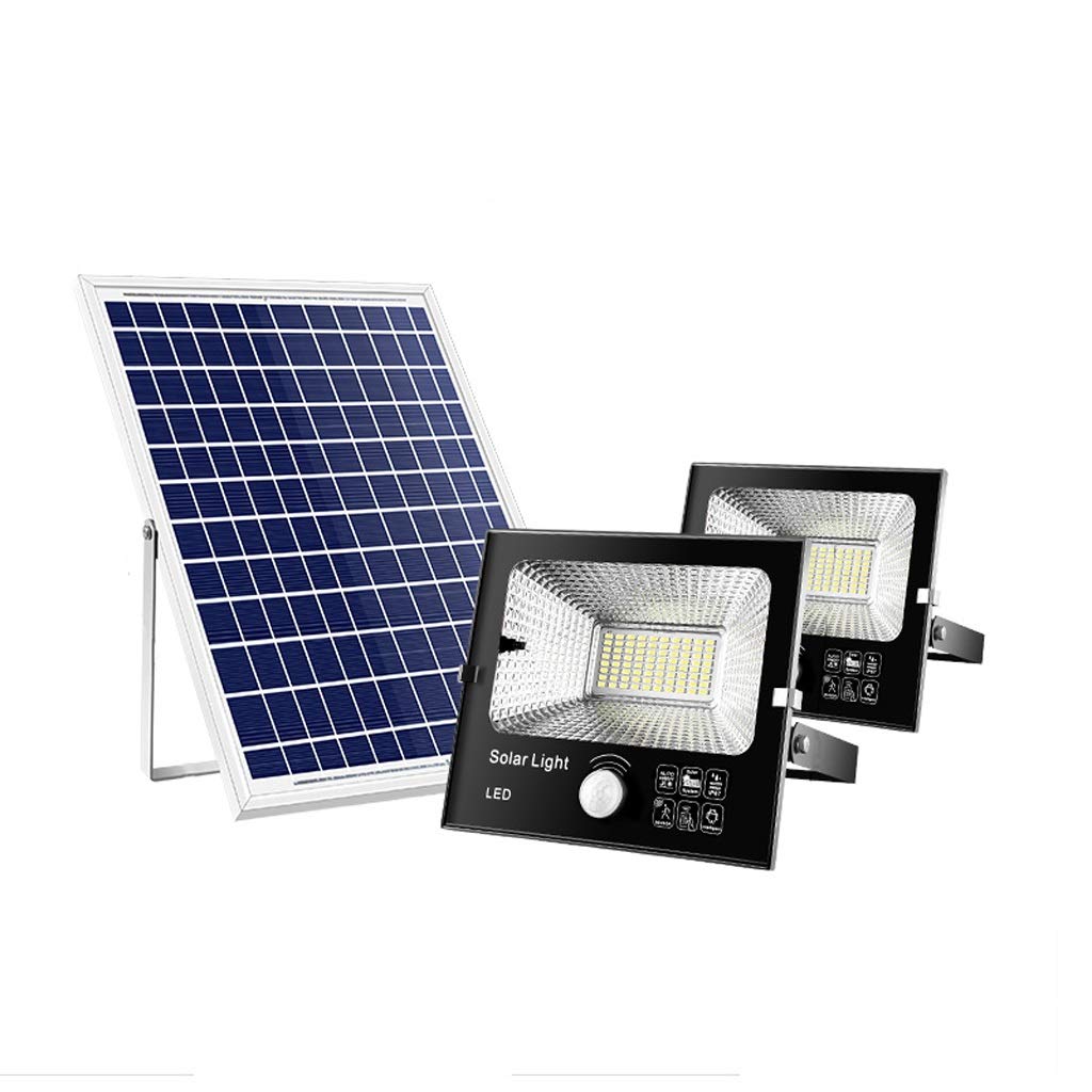CHY Waterproof Solar LED Spotlight - Easy-to-Install Outdoor Security Lights for Front Door, Yard, Garage & Deck | Weatherproof Solar Powered Motion Sensor Light for Home & Garden Safety (Color: A)