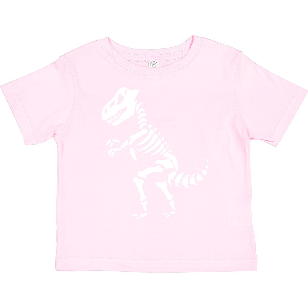 Inktastic Funny Dinosaur Skeleton Bones Toddler T-Shirt - Cute Dino Graphic Tee for Kids, Boys & Girls - Perfect for School, Playdates & Jurassic Themed Parties