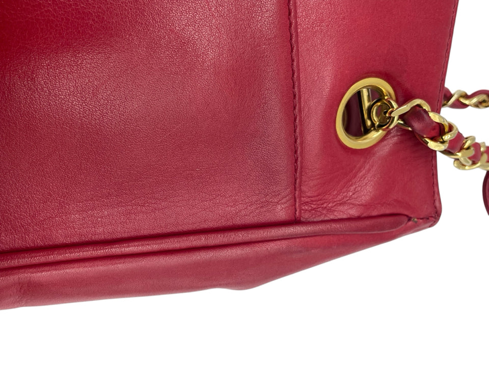 Vintage Chanel Quilted Matelasse Double Chain Shoulder Bag - Authentic Designer Handbag for Women | Perfect for Evening Parties, Date Nights & Luxury Fashion Collection