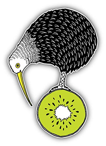 Kiwi Bird Vinyl Decal Sticker - Waterproof Car Decal, Bumper Sticker 5 Inch - Perfect for Cars, Laptops, Windows & DIY Projects