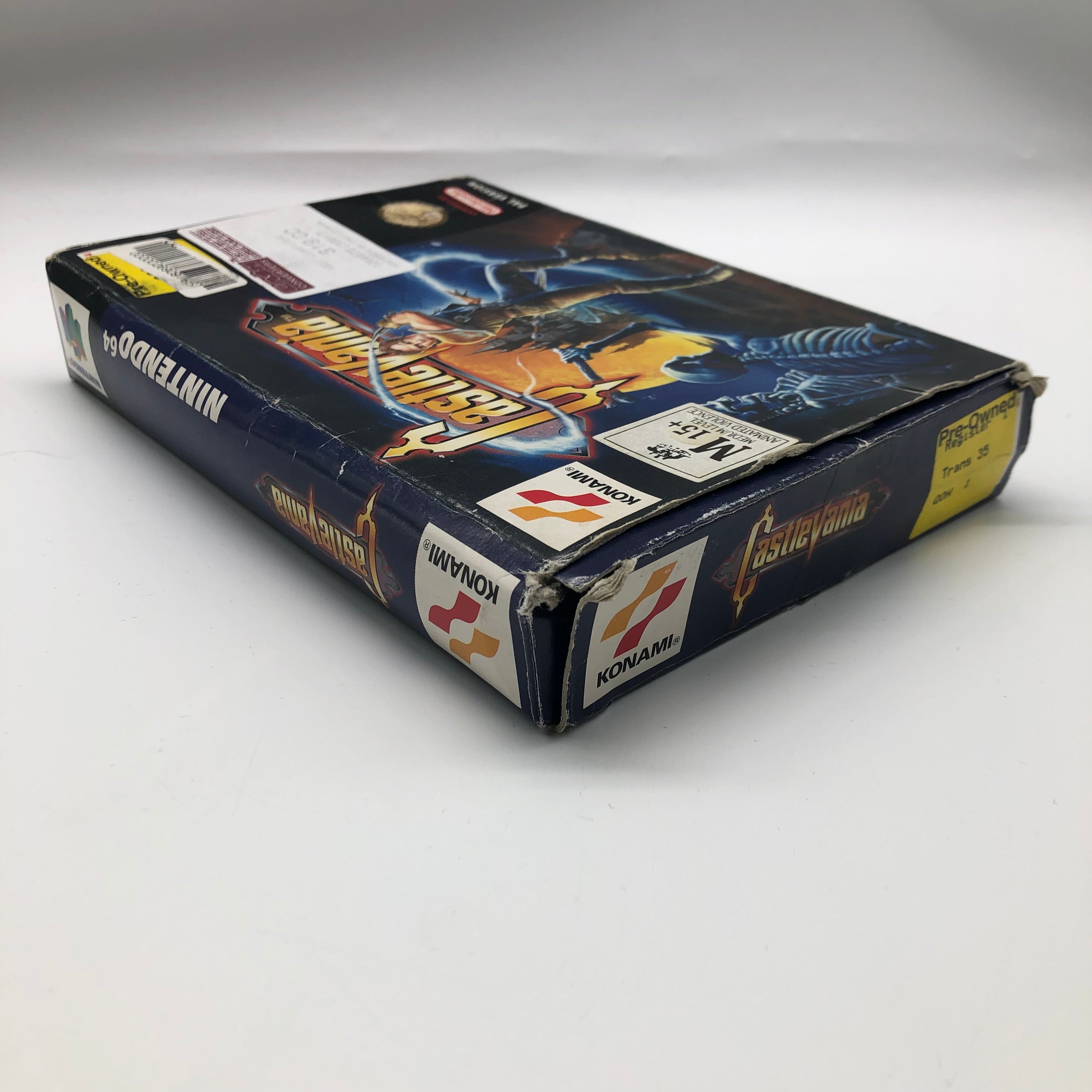 Castlevania Legacy of Darkness - Complete N64 Game (Nintendo 64, PAL Version) | Retro Gaming Collectible for Classic Horror Action Adventure