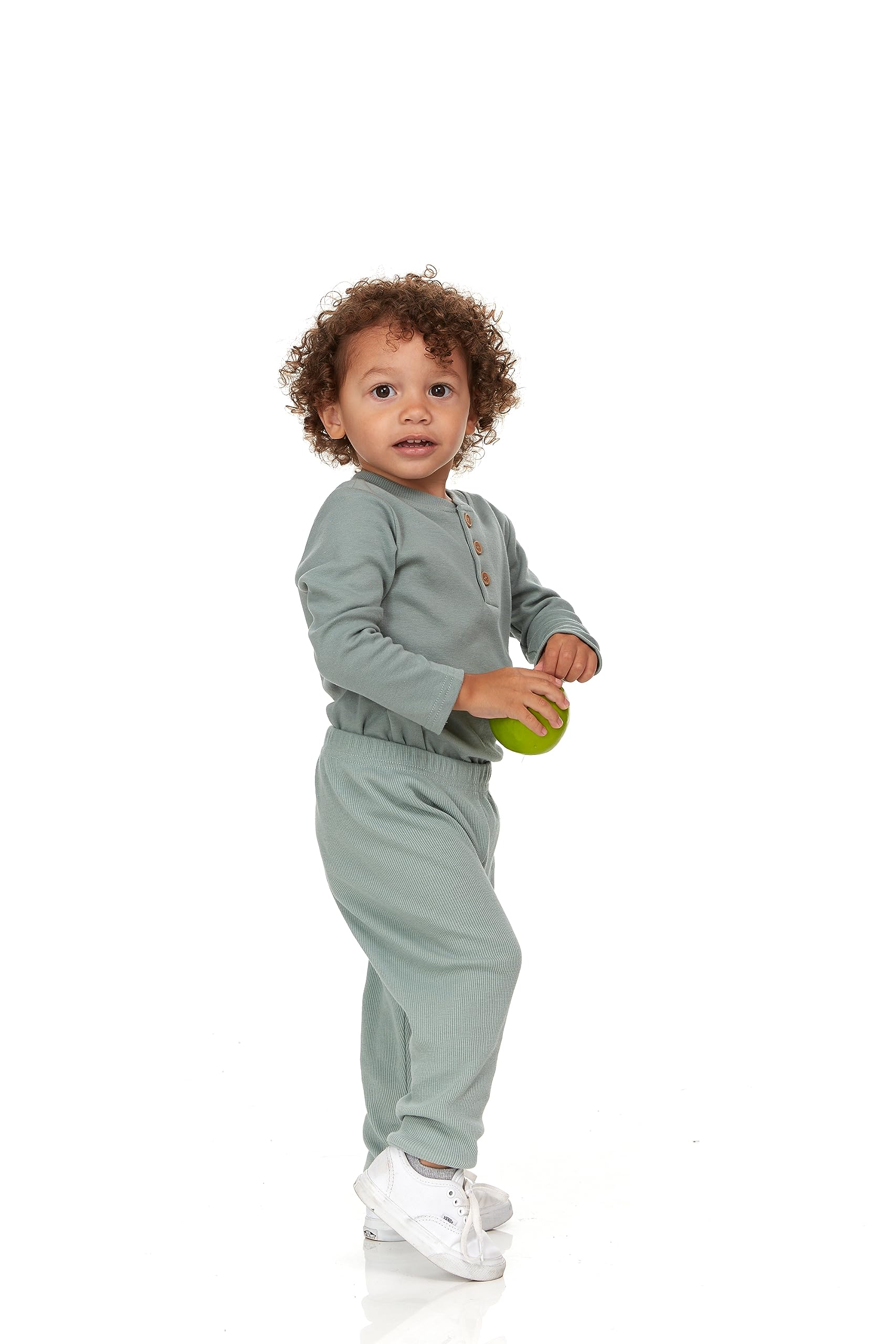 Cudlie 5-Pack Baby & Toddler Boys Jogger Pants - Lightweight Tapered Sweatpants for Active Play - Soft Lounge Pants for Boys - Perfect for Playtime, Daycare & Casual Outings