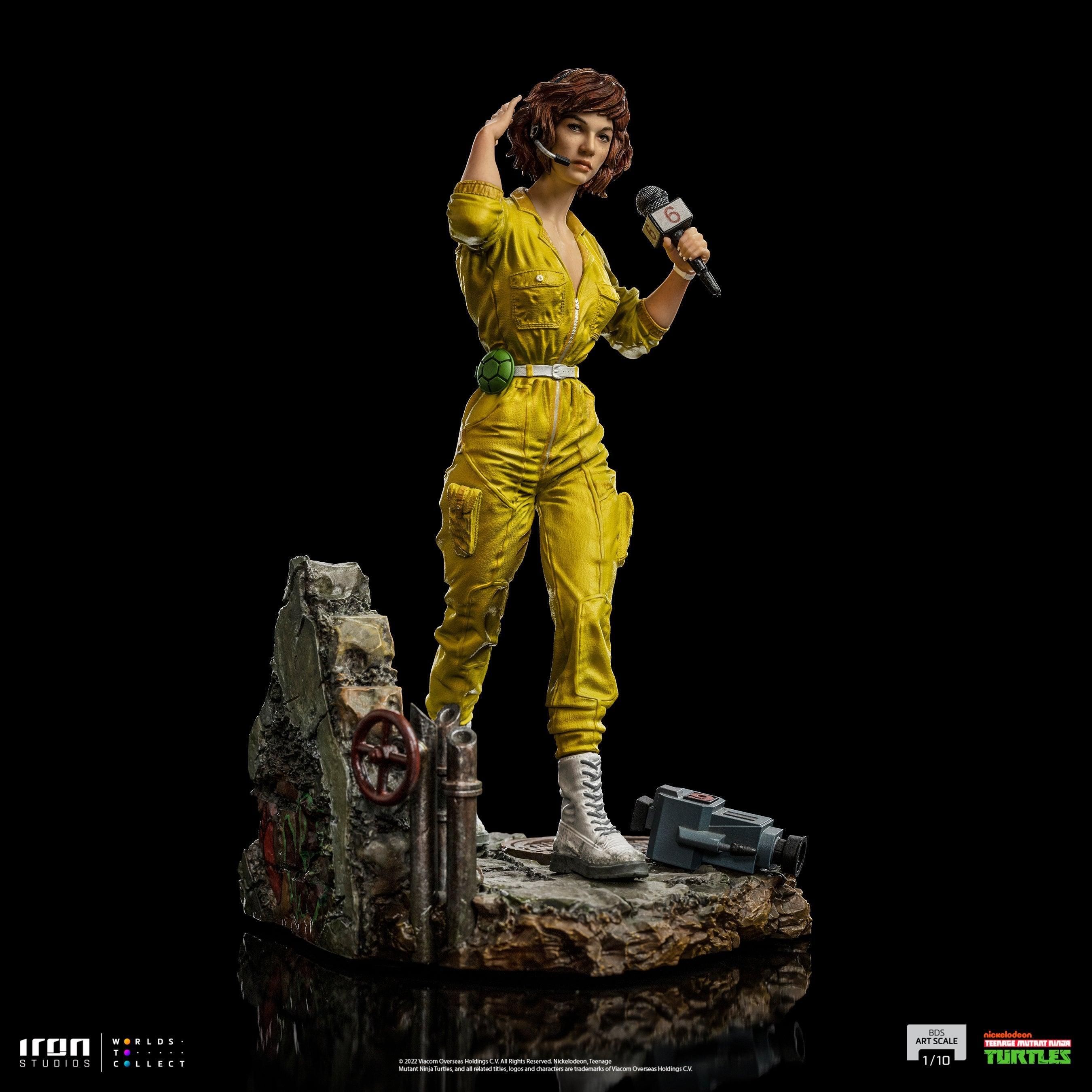 Iron Studios Teenage Mutant Ninja Turtles April O'Neal BDS Art Scale Statue 1/10 - Collectible TMNT Figure for Display & Home Decor - Perfect Gift for Fans & Collectors