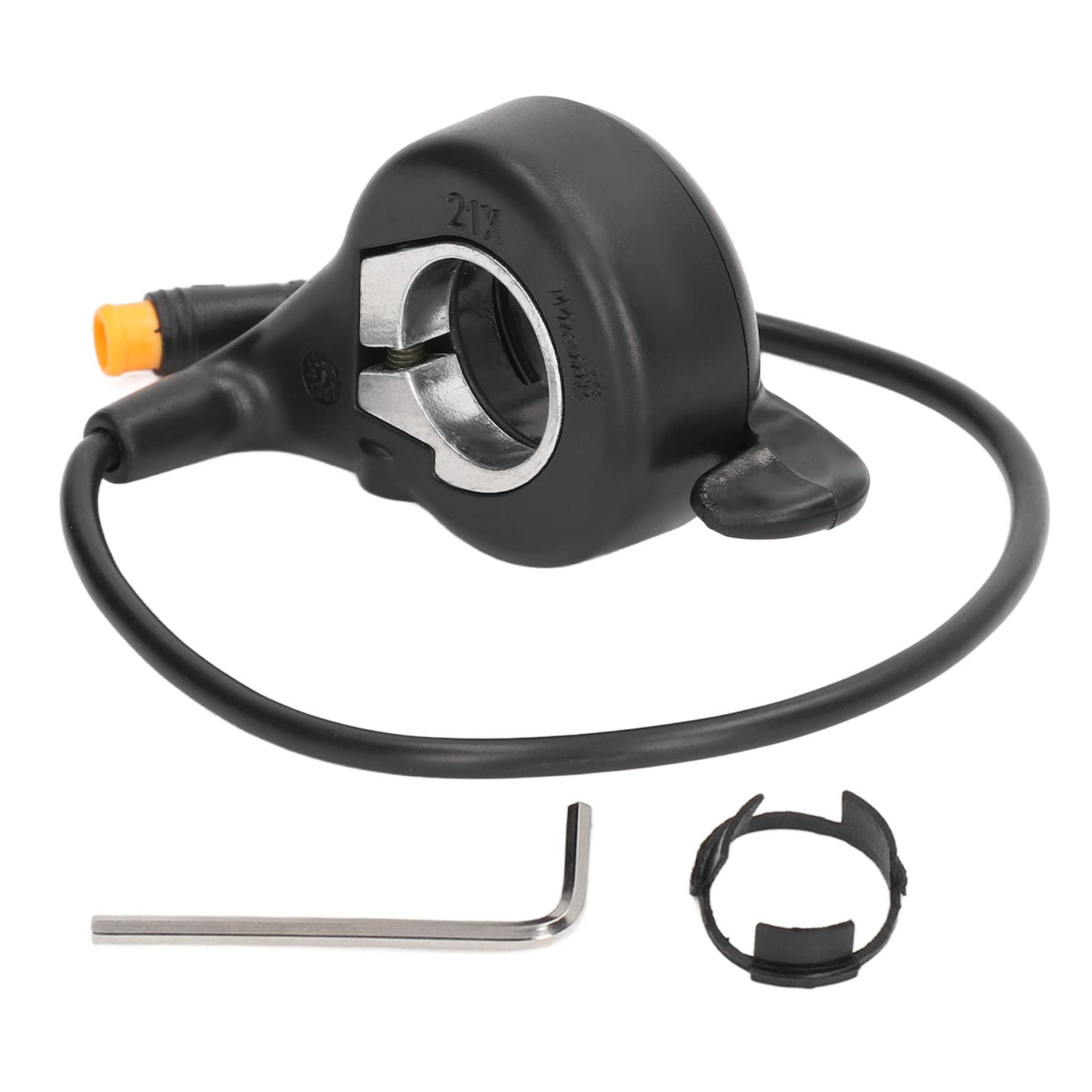Vbestlife 24V-72V Electric Bike Thumb Throttle - E-Bike Speed Control Accelerator with Waterproof Connector for Electric Bikes & Scooters - Perfect for Commuting, Off-Road Adventures & Urban Riding