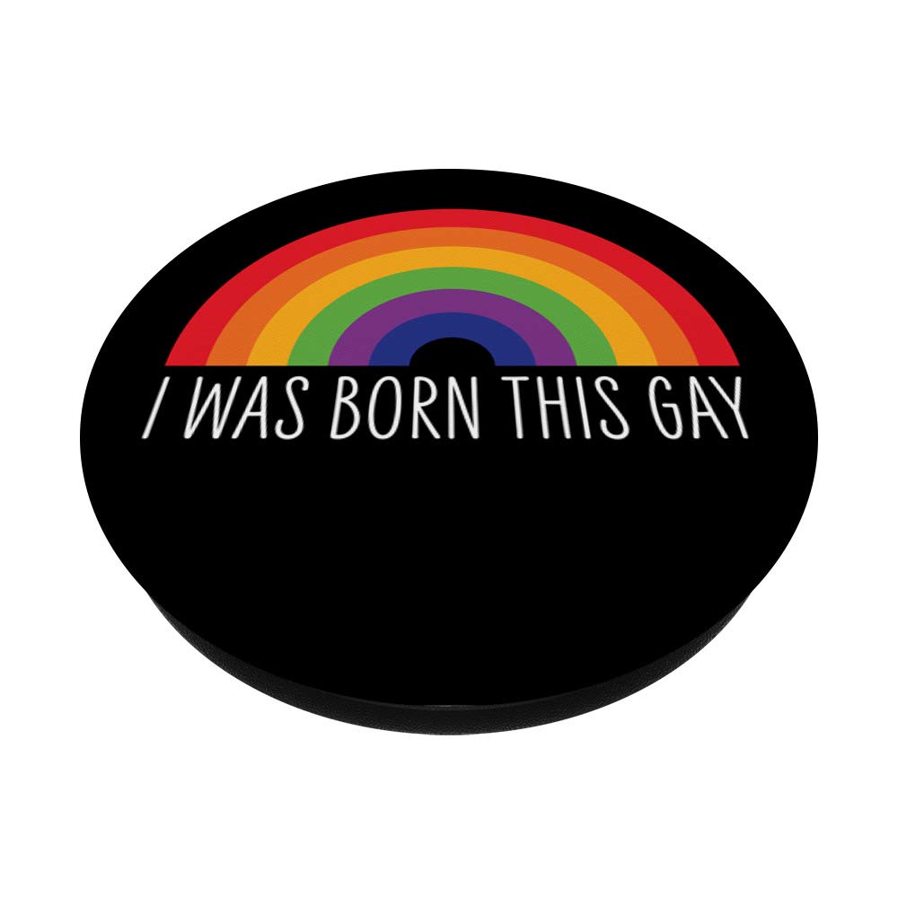 I Was Born This Way - LGBT Gay Pride T-Shirt for Pride Month, LGBTQ+ Support & Equality Awareness