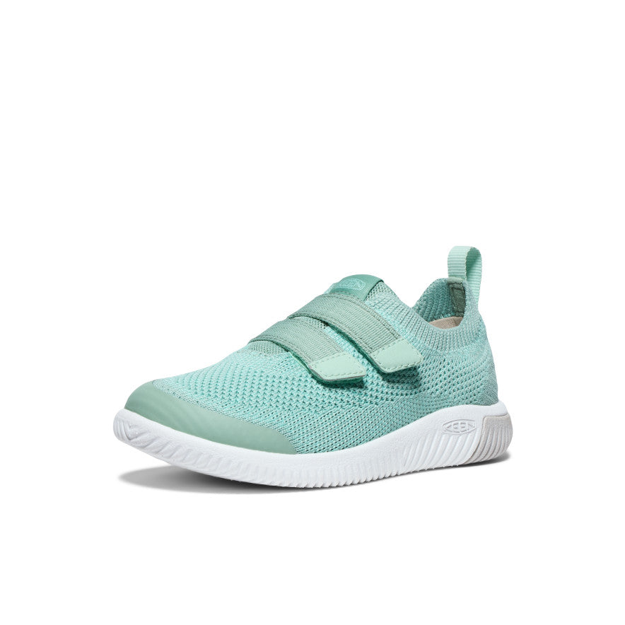 KNX Knit Double Strap Toddler Sandals for Boys & Girls - Breathable Comfort Shoes for Playground, Beach & Summer Outings - Granite Green/Lichen Color