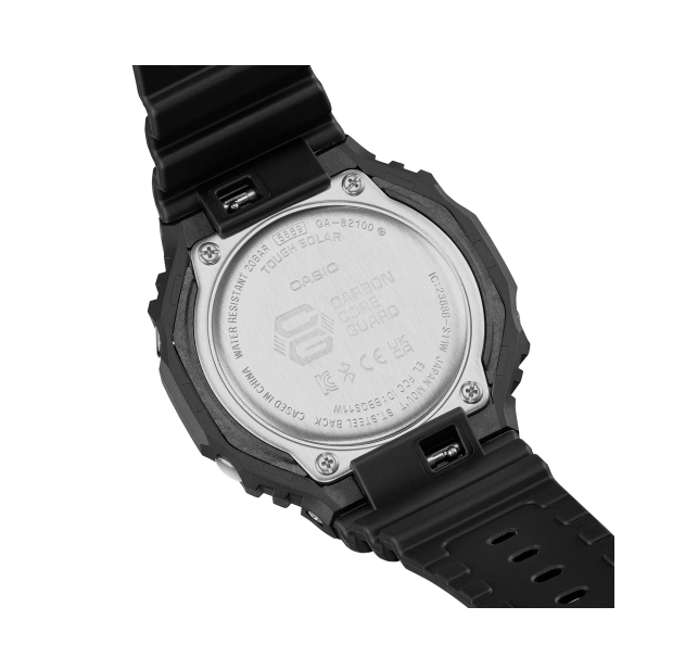 Casio G-Shock GAB2100MF-1A Analog-Digital Black Dial Men's Watch - Rugged Sports, Outdoor Adventure & Everyday Wear