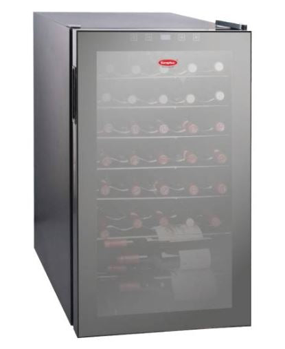 Europace EWC331 18-Bottle Dual Zone Wine Cooler Refrigerator - Perfect for Home, Office, or Restaurant Wine Storage