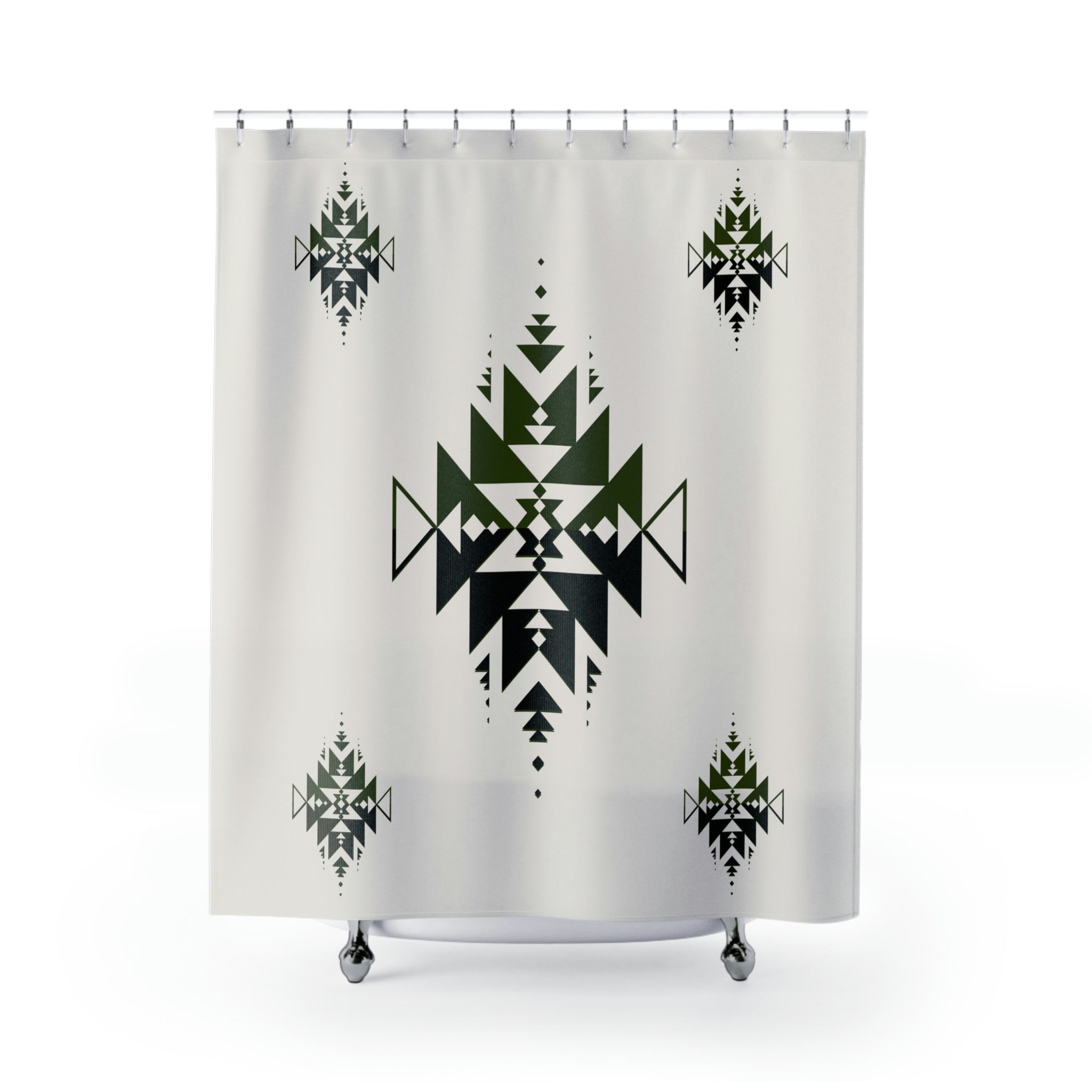 Southwestern Sand Dune Valley Shower Curtain - Wrinkle-Resistant Polyester Fabric for Bathroom Decor | Perfect for Desert Theme & Boho Style Bathrooms