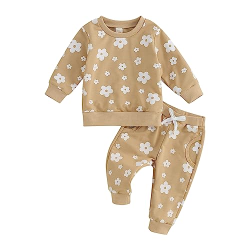 Floral Light Khaki