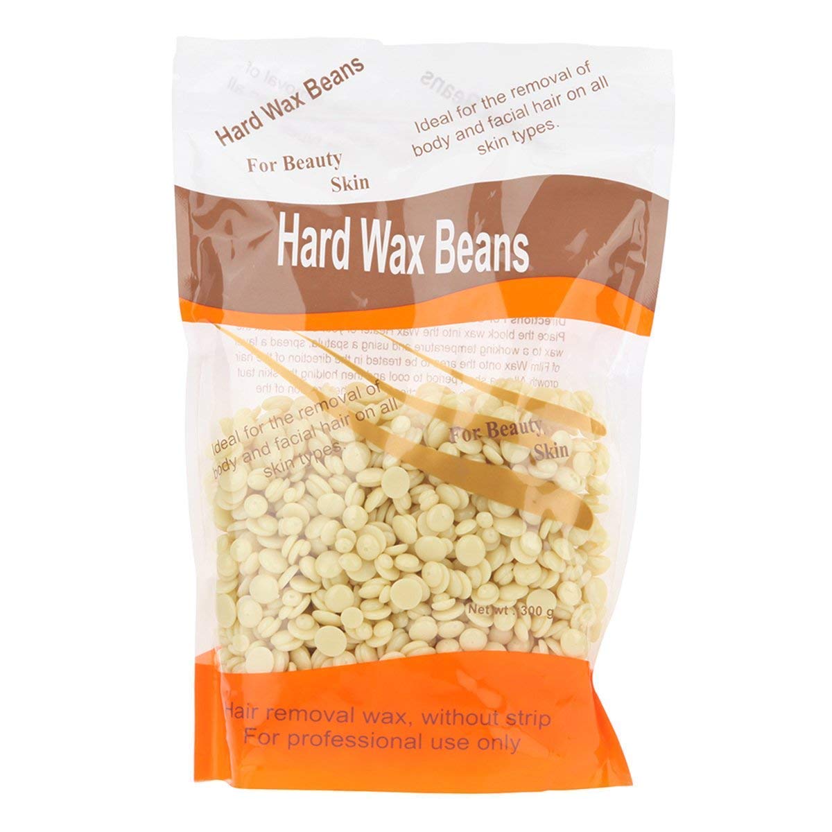ClubBeauty Hard Wax Beans (100g) - Painless Hair Removal Wax for Brazilian, Face, Bikini, Body & Legs | Yellow Wax Beans for At-Home Use | Unisex Adults | Perfect for Salon-Quality Hair Removal at Home