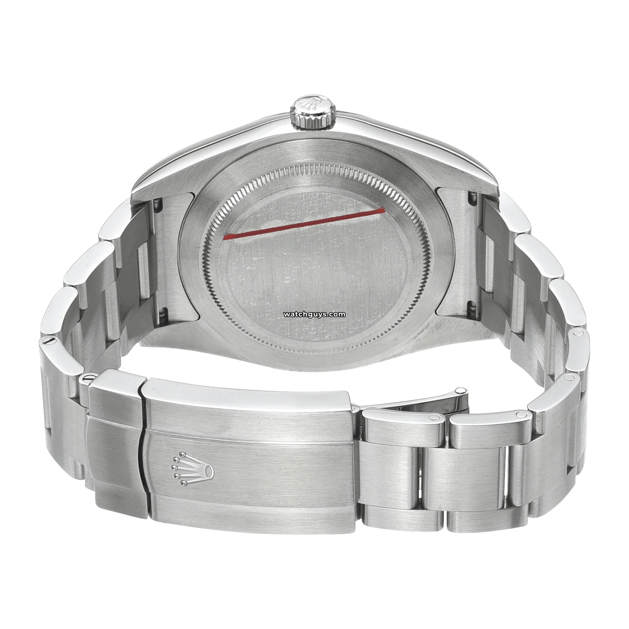 Rolex Oyster Perpetual 114300 Men's Watch - 39mm Stainless Steel Case, Red Grape Dial, Automatic Movement - Luxury Dress Watch for Business & Formal Occasions