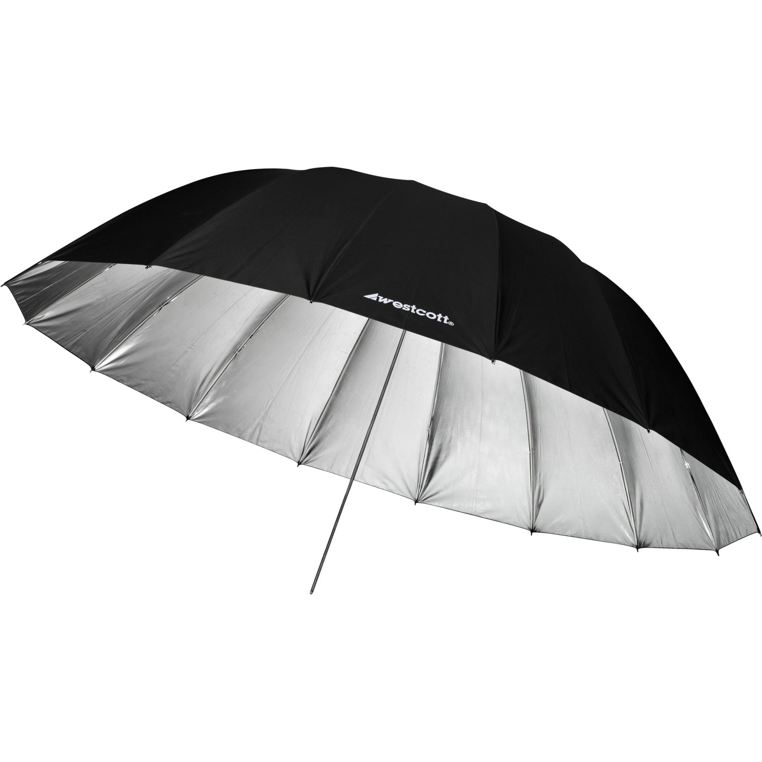 Premium Silver Bounce 7-Foot Windproof Umbrella - Heavy Duty Golf & Patio Umbrella for Outdoor Use in Rain & Sun Protection