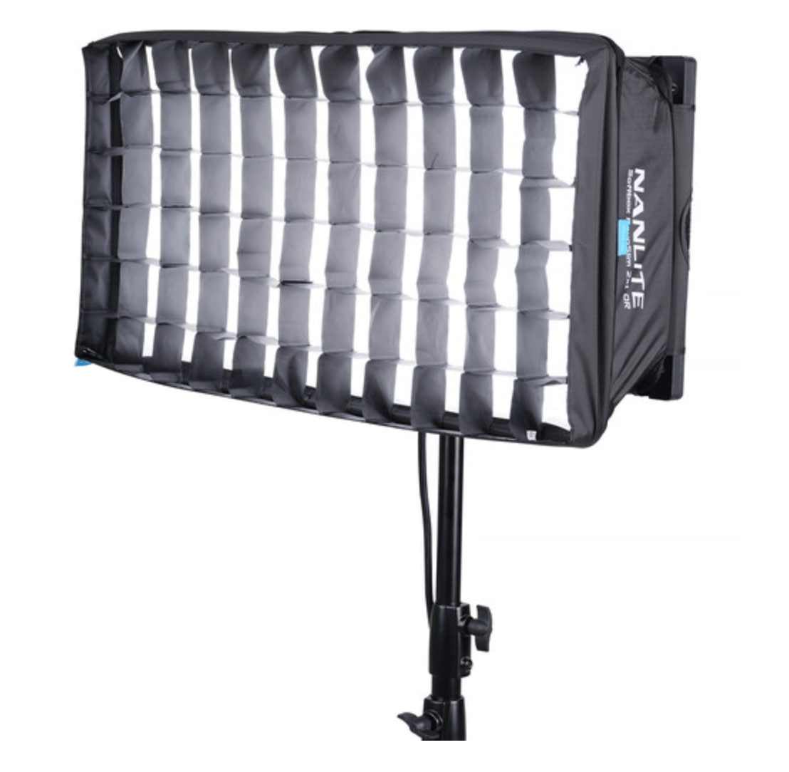 Nanlite PavoSlim 120B Bi-Color LED Panel with Quick Open Softbox - Professional Photography & Video Lighting for Studio, YouTube, and Live Streaming