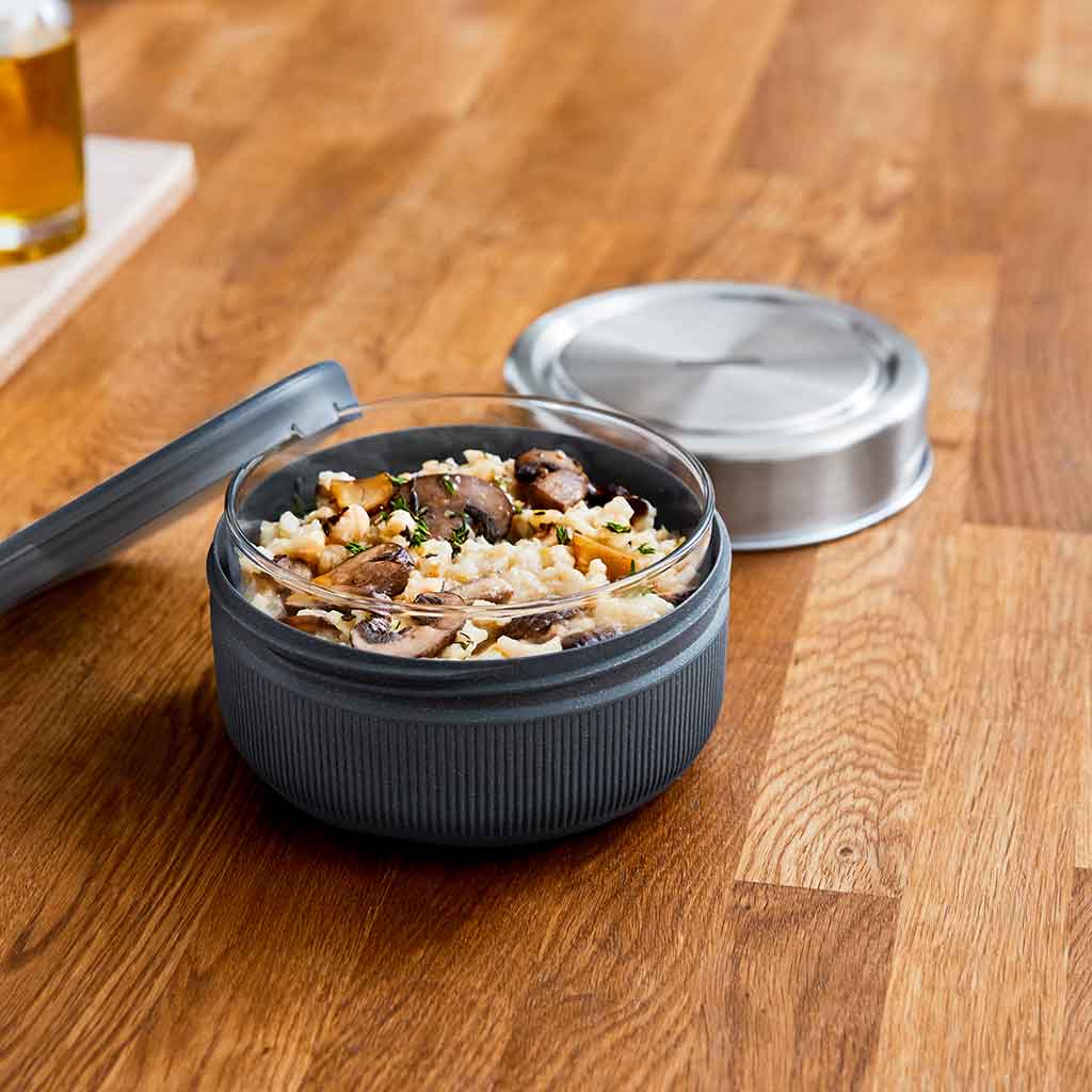 Premium Glass Lunch Bowl with Lid - BPA-Free, Microwave & Dishwasher Safe - Ideal for Office, School & Meal Prep