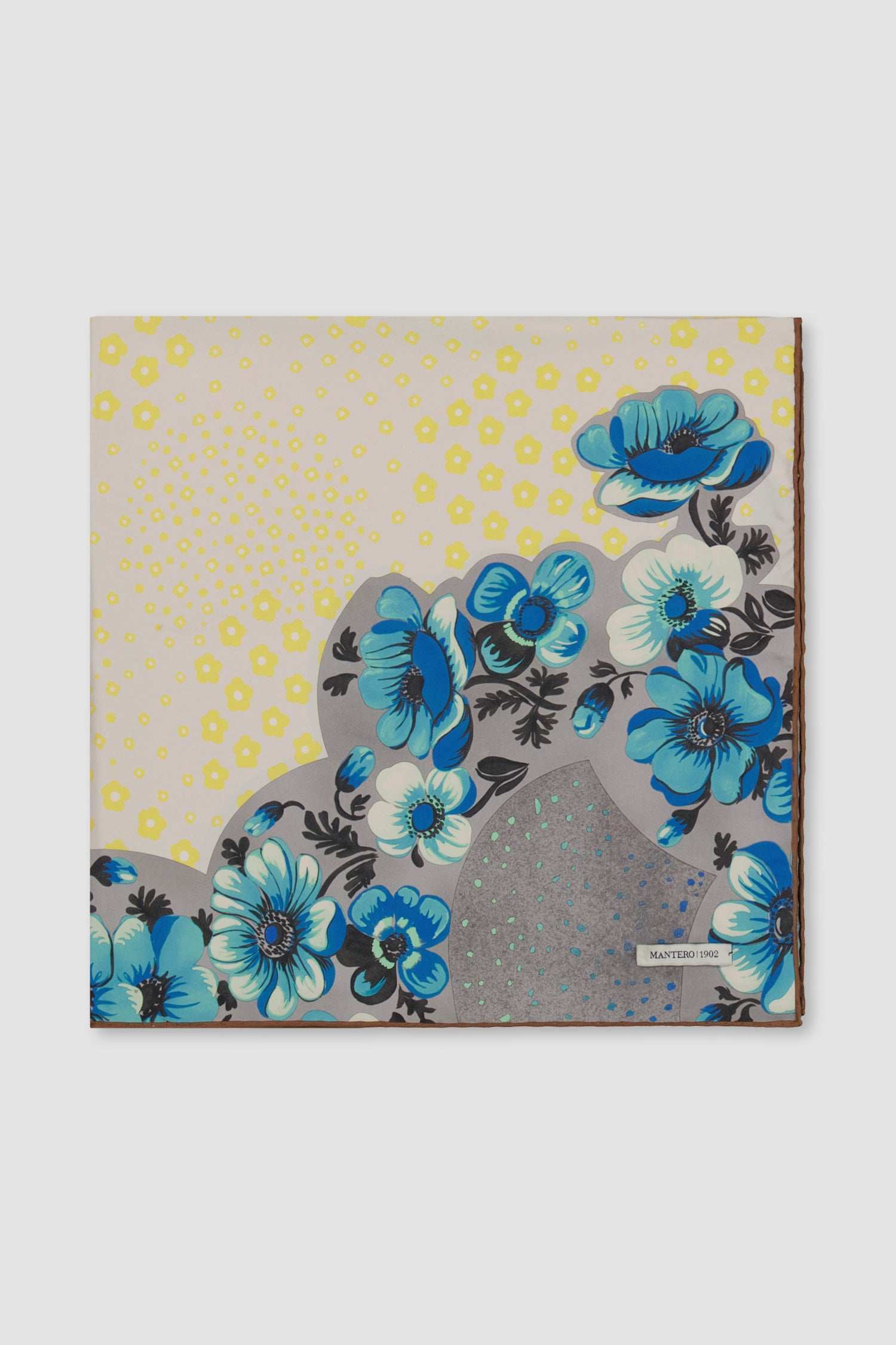 Mantero Multicolor Margareth 1 Silk Scarf - Elegant Fashion Accessory for Women | Perfect for Office, Parties & Special Occasions
