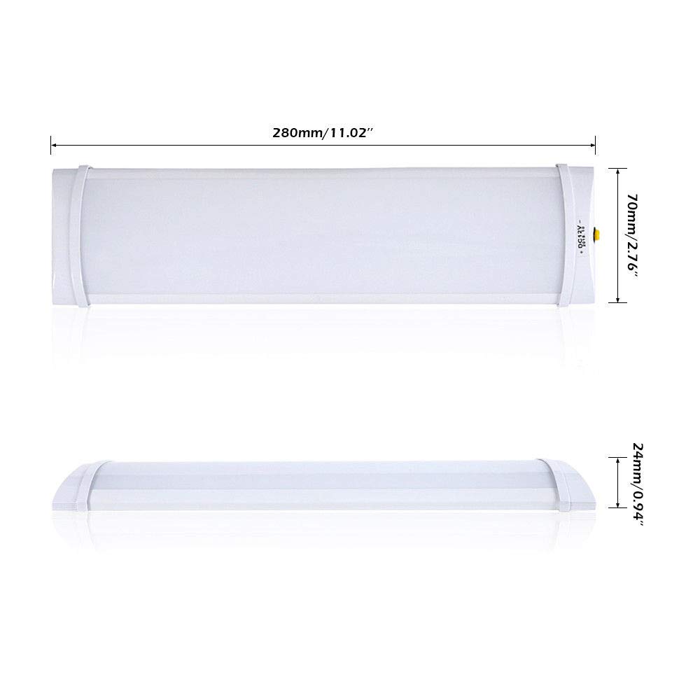 12V White LED Strip Light Bar for Car Interior with ON/Off Switch - Perfect for Cars, Caravans & Vans - Enhance Your Vehicle's Interior Lighting for Night Driving and Camping