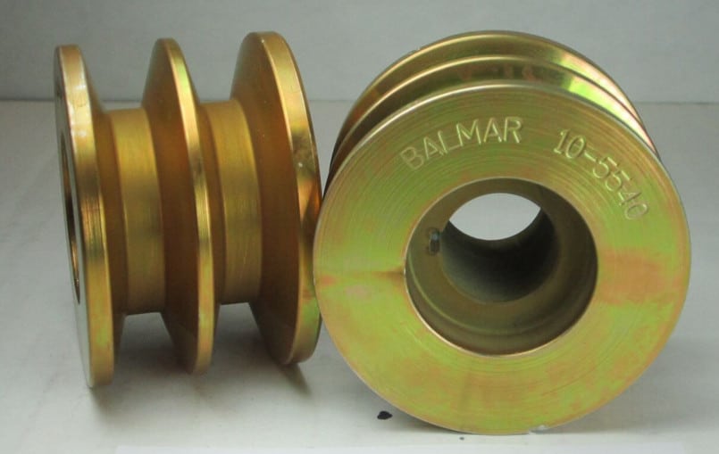 5540 Dual V-Belt Pulley 2.7
