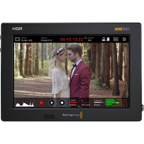 Blackmagic Design Video Assist 7 12G HDR - Professional On-Set Monitor & Recorder for 4K/6K/8K Filmmaking, Perfect for Cinematographers & Videographers