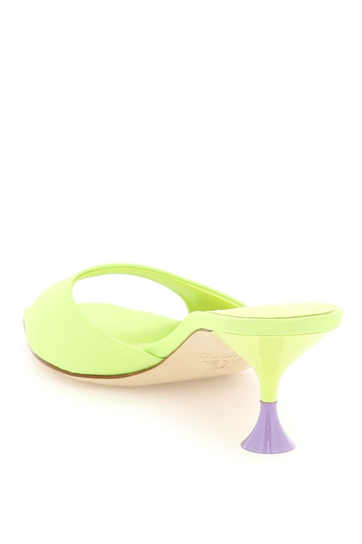 3Juin 'Kimi' Satin Mules for Women - Elegant Slip-On Shoes for Casual Wear, Parties & Weddings
