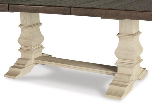 Bolanburg 6-Piece Dining Table Set with Chairs in Antique White - Perfect for Kitchen, Dining Room & Small Space Gatherings
