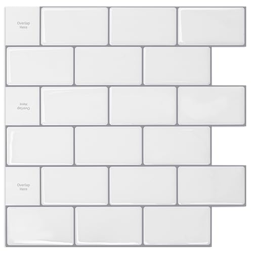 Warm White with Grey Grout