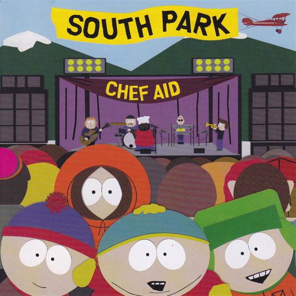 Chef Aid - The South Park Album | Official Soundtrack Music CD | Perfect for Fans & Collectors | Great for Parties, Gifts & South Park Memorabilia