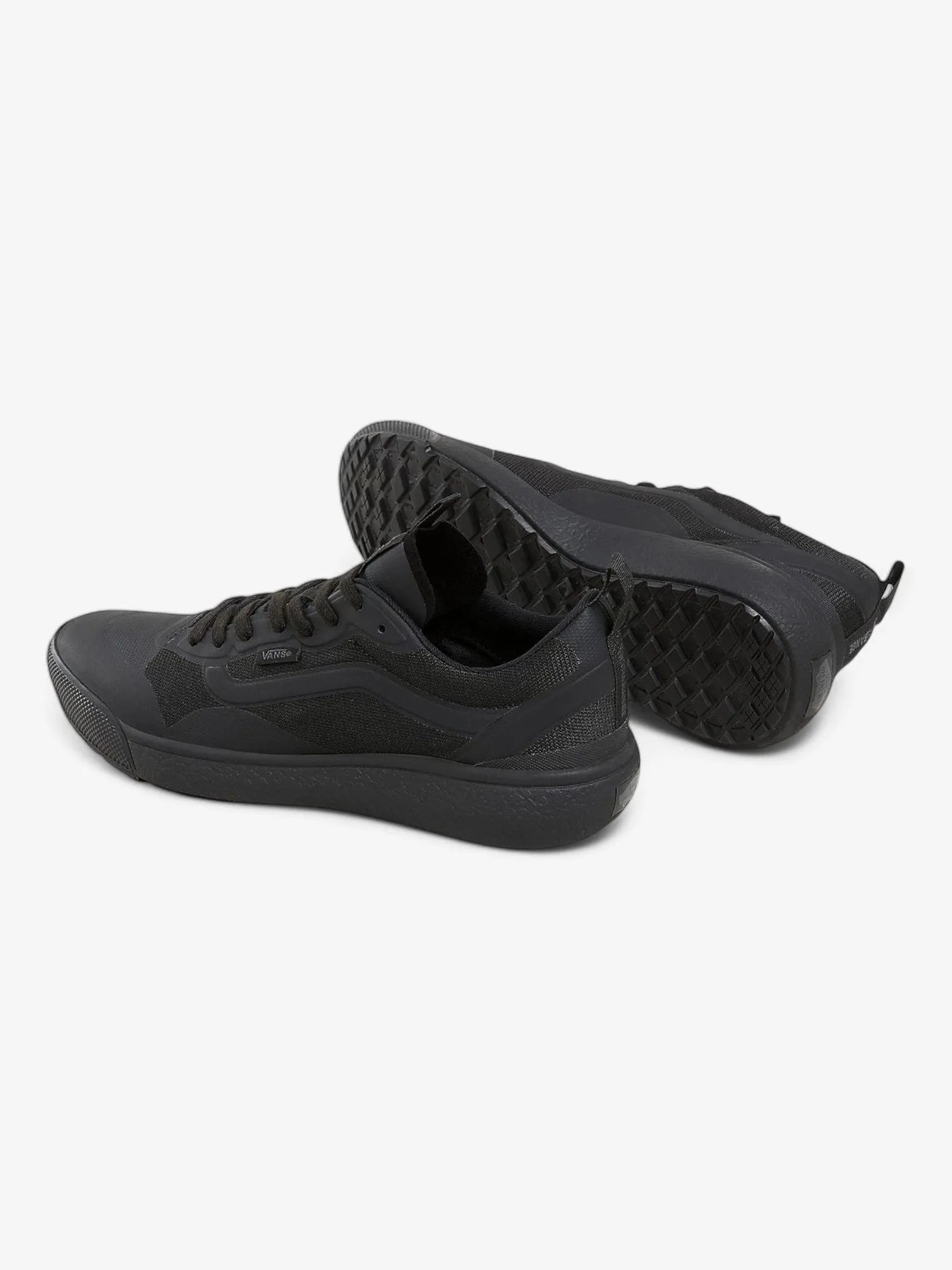 Vans Ultrarange Exo Black Skate Shoes for Men & Women - Lightweight Comfortable Sneakers for Skateboarding, Running & Casual Wear