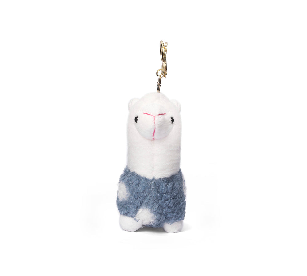 Australian Shepherd® Adorable Plush Alpaca Keychain - Perfect for Backpacks, Gifts & Pet Lovers Accessories