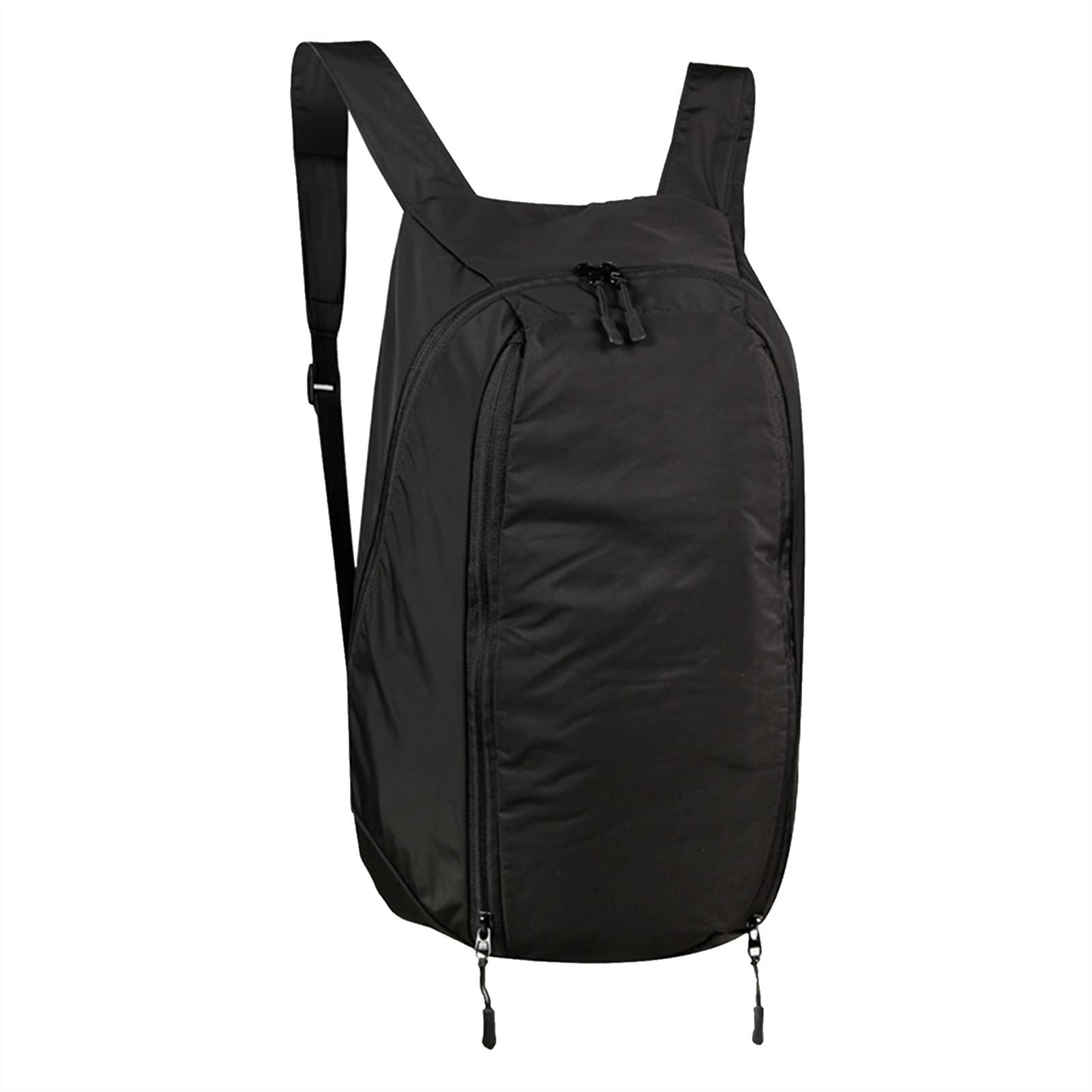 VAHLBRUCH Expandable Motorcycle Backpack for Men - 20-28L Large Capacity Travel Bag with Helmet Holder & Laptop Compartment - Durable Waterproof Biker Gear (Black) - Perfect for Commuting, Road Trips & Adventure Riding
