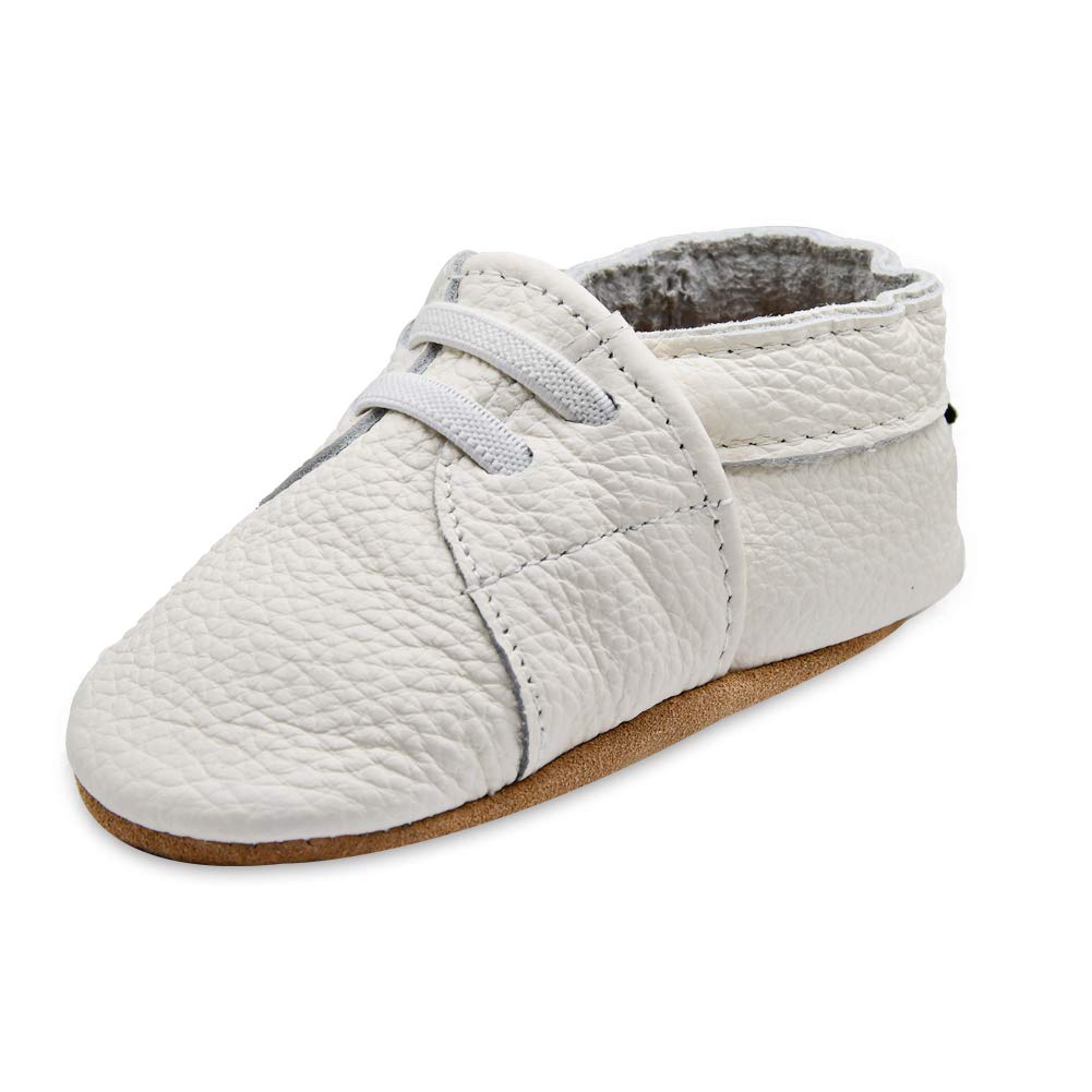 iEvolve Baby Girls & Boys Soft Sole First Walker Shoes - Non-Slip Toddler Moccasins for 6-24 Months | Perfect for Indoor Play, Learning to Walk & Special Occasions