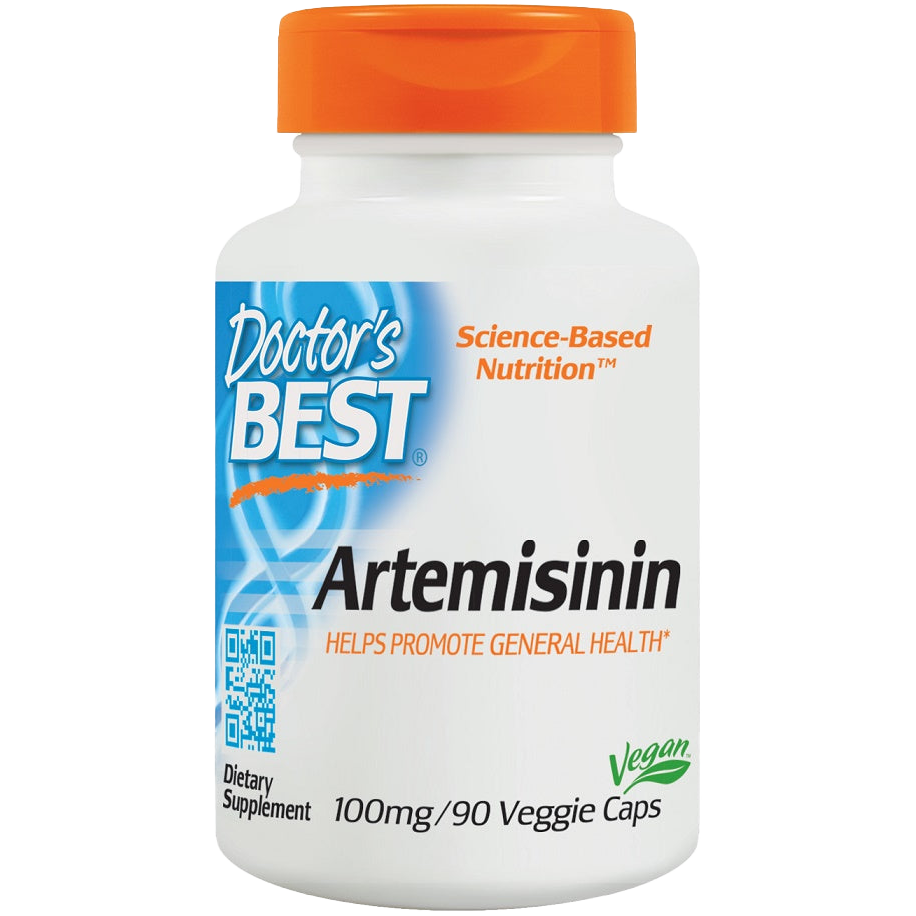 Doctor's Best Artemisinin Supplement 100mg - 90 Vegan Capsules for Immune Support & Wellness - Perfect for Daily Health Routine & Travel