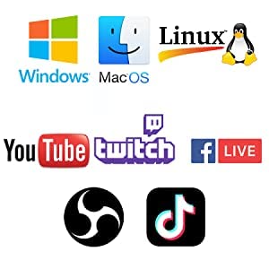 SDI Capture Card 1080P with Loopout for Live Streaming & Gaming