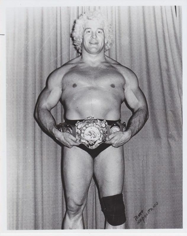 1980 INTERCONTINENTAL CHAMPION Ken Patera Vintage Wrestling Promo Photo - Collectible Memorabilia for Wrestling Fans & Sports Enthusiasts - Perfect for Man Cave, Sports Bar Decor, or Gift for Wrestling Collectors