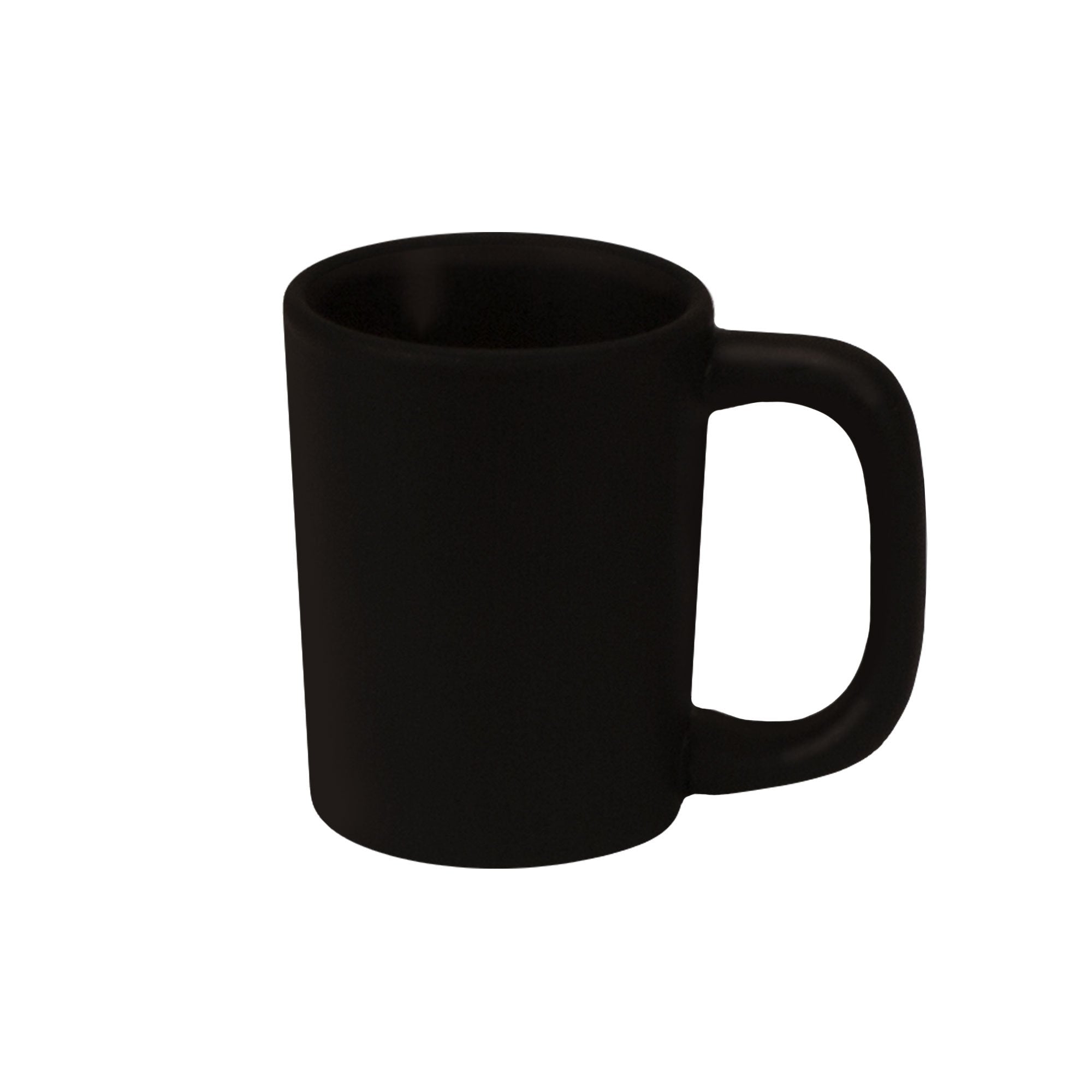 Premium Matte Black Coffee Mug Set of 4 - Durable Ceramic Cups for Home, Office & Gifts - Perfect for Hot/Cold Beverages, Tea, Latte & Cocoa