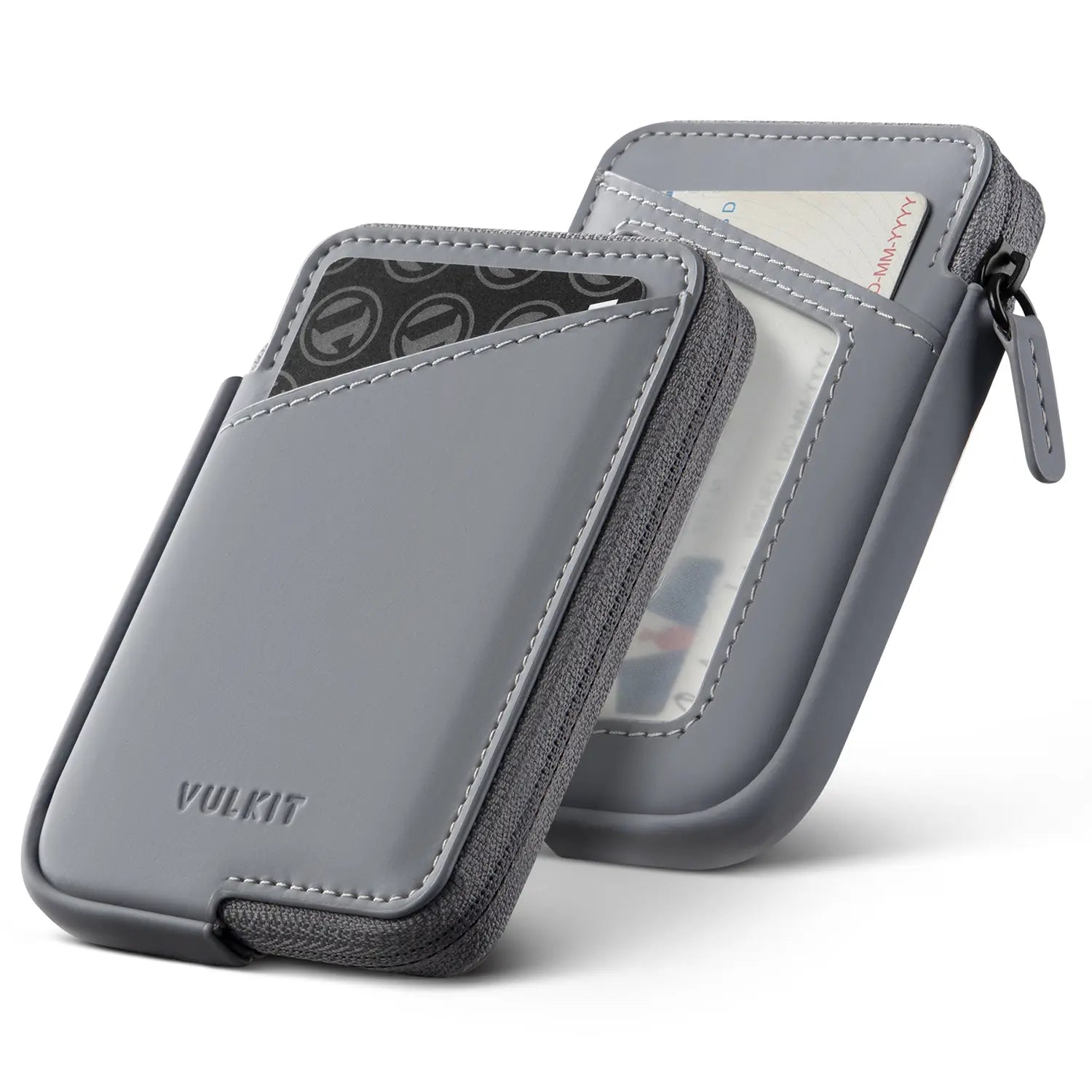 Slim RFID Blocking Leather Card Holder Wallet for Men & Women - Holds 10+ Credit Cards & Cash - Compact Minimalist Wallet for Travel, Business & Everyday Use
