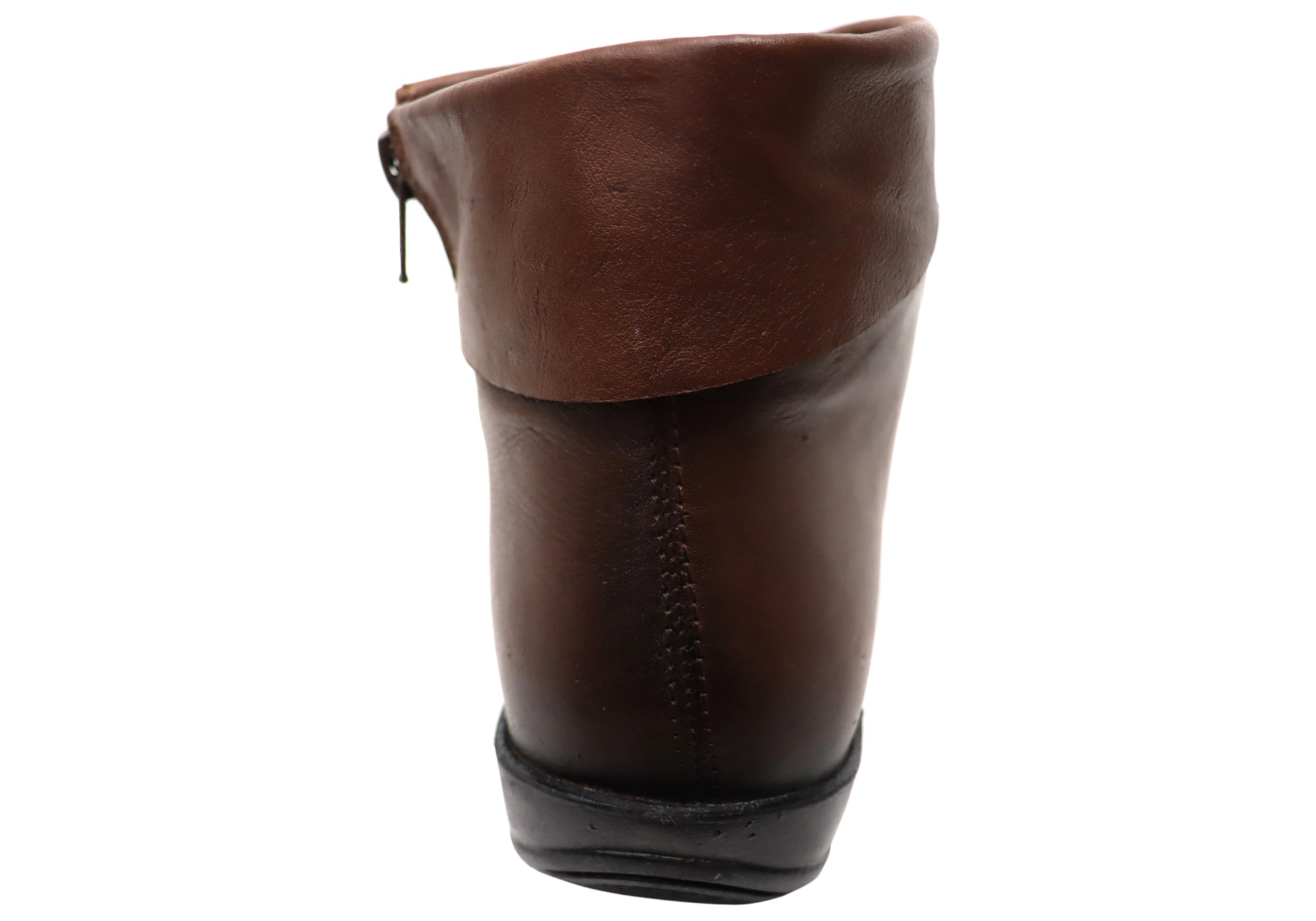 Perlatto Lotty Women's Comfortable Leather Ankle Boots - Made in Brazil - Stylish & Durable for Work, Travel & Everyday Wear