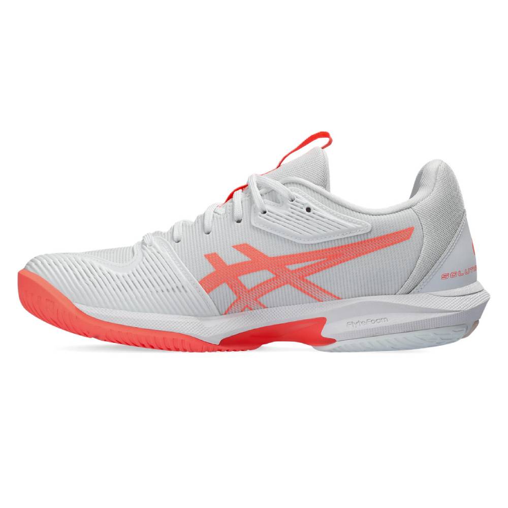ASICS Solution Speed FF 3 Women's Tennis Shoes - Lightweight Performance Court Shoes for Women (White/Pink) | Perfect for Competitive Matches & Training Sessions