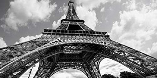 Eiffel Tower in Spring Poster Print by Elias Jonette - 24x48 Inches Wall Art Decor for Living Room, Bedroom & Office
