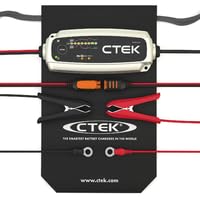 CTEK (40-255) CT5 Time To Go 12V Battery Charger & Maintainer - 12 Volt Car Battery Charger with Accessories for Automotive, Motorcycle, Boat & RV - Perfect for Winter Storage & Long-Term Maintenance