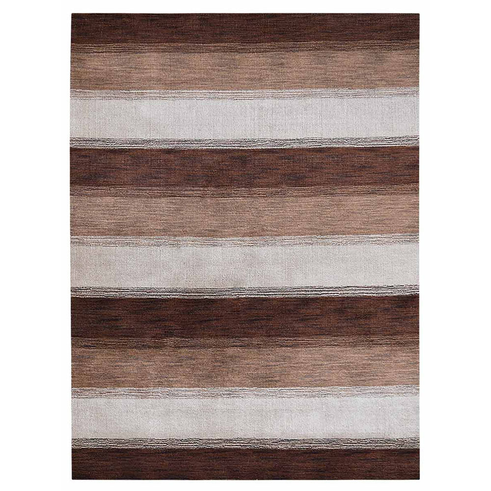 Samara Premium Hand Knotted Wool Rug - Soft & Durable 5x7 Area Rug for Living Room, Bedroom, Dining Room - Eco-Friendly Natural Fiber Floor Decor