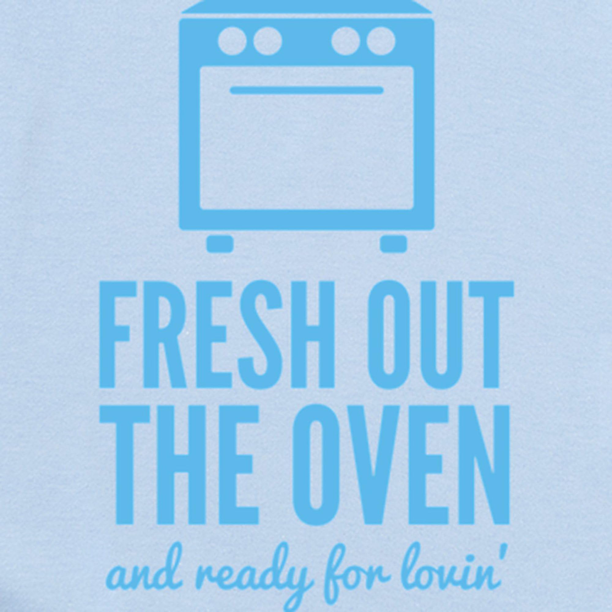 Fresh Out The Oven Infant Bodysuit - Cute Baby Romper for Newborns & Infants | Perfect for Baking-Themed Photoshoots & Family Gatherings