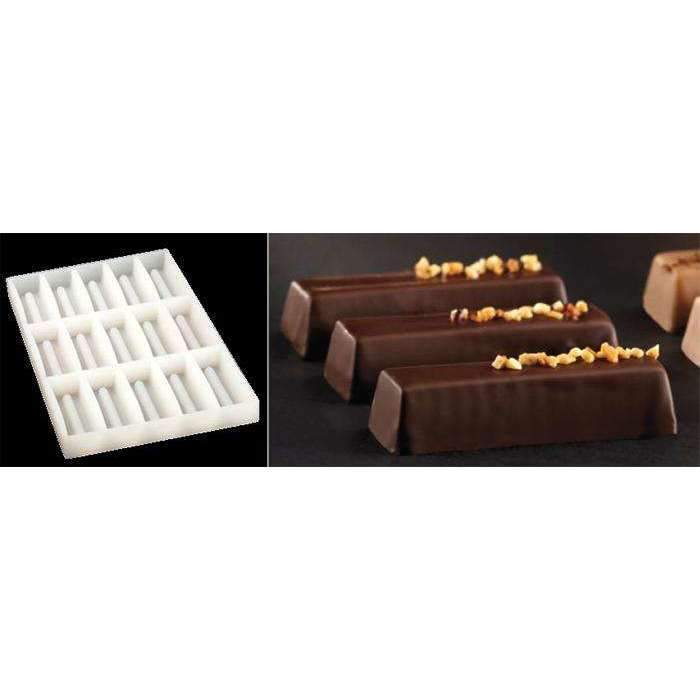Premium Straight Bar Silicone Molds for Baking, Soap Making & DIY Crafts - Flexible, Reusable & Non-Stick Chocolate Candy Mold for Home Kitchen & Professional Use
