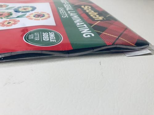 3M Scotch Self-Sealing Laminating Sheets, 9x12 Inch Letter Size (LS854SS10) - 10 Sheets for Documents, Photos & ID Protection - Perfect for Office, School & Home Organization