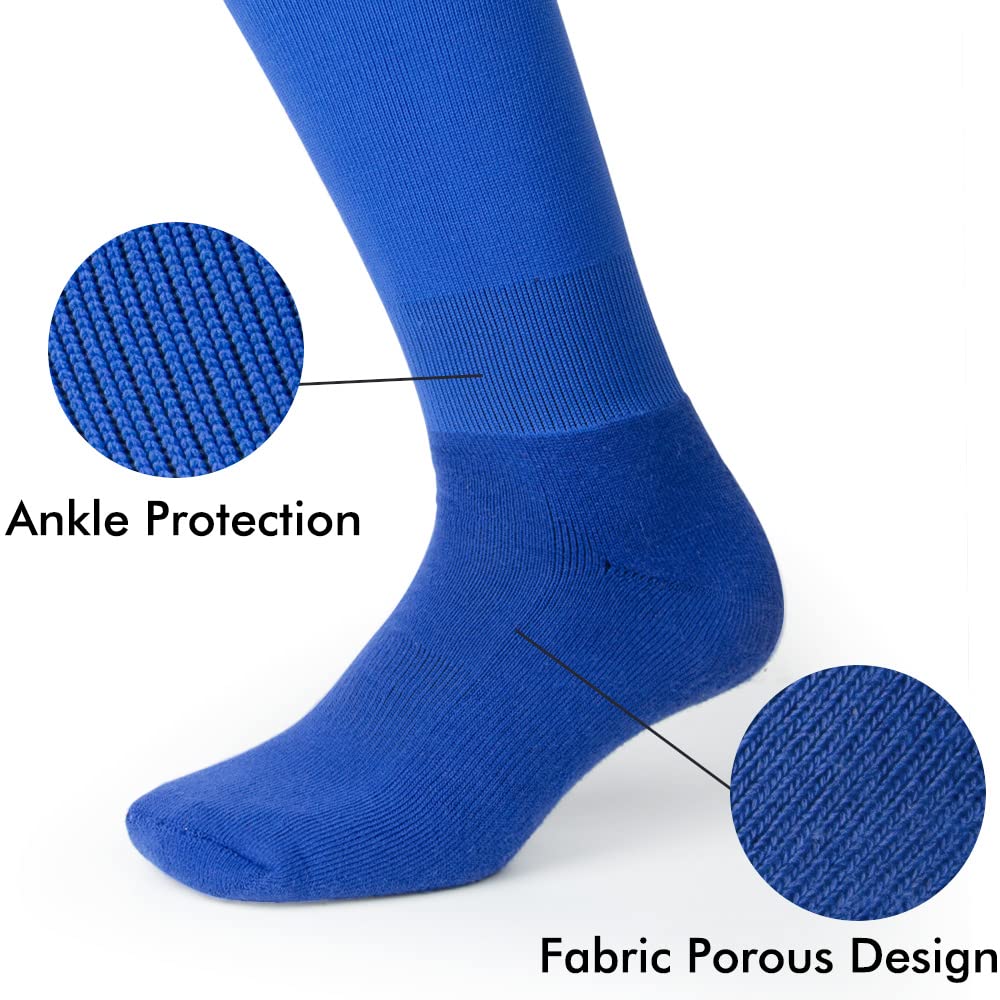 IXI Over Knee Cotton Sports Socks for Women - Thick Cushioned Sole, Breathable & Comfortable - Perfect for Running, Yoga, and Workout
