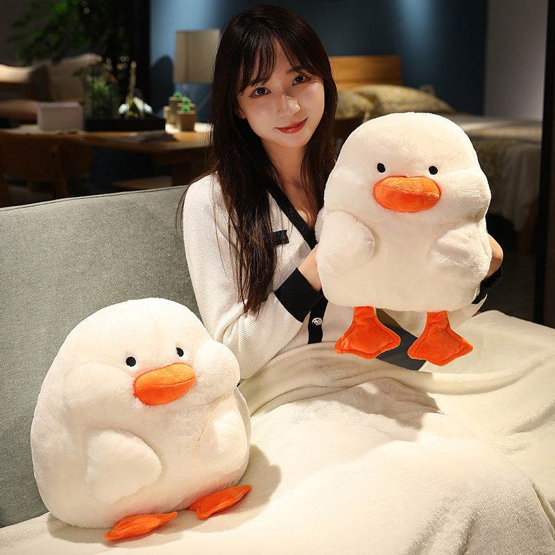 Adorable Howard The Chubby Duck Plush Toy - Soft & Huggable Stuffed Animal for Kids & Adults | Perfect for Nursery Decor, Birthday Gifts & Cuddling
