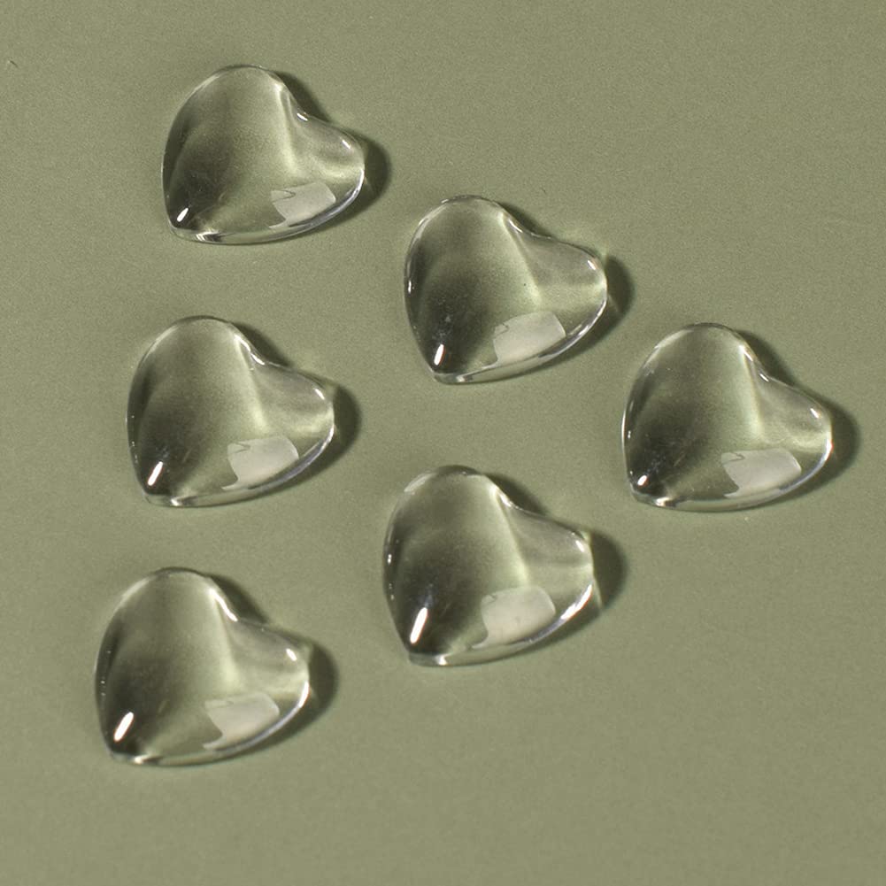 100PCS Heart-Shaped Flat Back Fake Nail Display Cards - Professional Nail Color Chart for Nail Art Practice, Salon & DIY Manicure - Nail Tips Sticks Color Guide for Beginners & Professionals