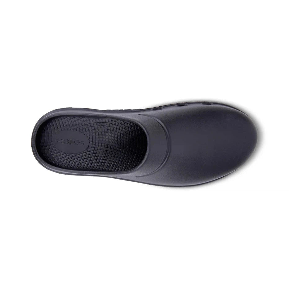 Oocloog Comfortable Slip-Resistant Clogs for Women & Men - Black Non-Slip Garden Shoes for Kitchen, Hospital, Salon & Outdoor Use