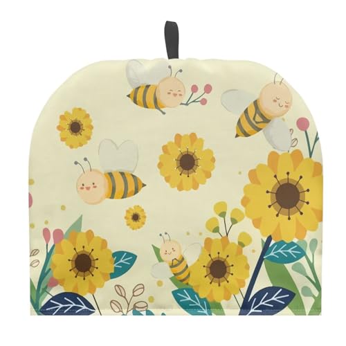 Bee Sunflower