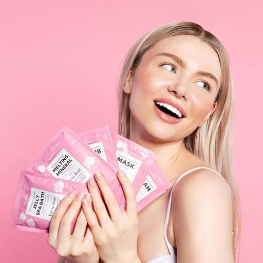 Avry Gel Ohh! Pedi 5-Step Foot Care Kit with Rose Extract - Exfoliate, Moisturize & Pamper Your Feet - Perfect for At-Home Pedicures & Relaxing Self-Care Routines